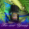 A whole forest of Douglas fir, silver fir, grand fir, blue spruce, juniper and more are joined by green and fruity florals, juicy citruses and black currants, with frankincense and agarwood for just a hint of smoke.