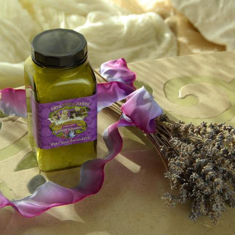 A deeply relaxing blend of sweet Kashmiri lavender bath salts